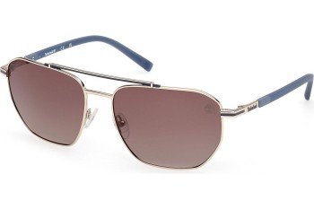 Ochelari de soare Timberland TB00038 32H Polarized Pătrați Aurii