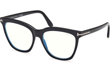 szemüvegeinket Tom Ford FT6042-B 001 Cat Eye Fekete