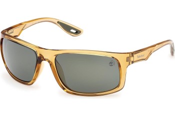 Zonnebril Timberland TB00034 27R Polarized Rechthoekige Geel