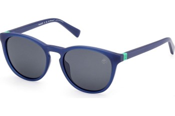 Zonnebril Timberland TB00049 91D Polarized Vierkant Blauw