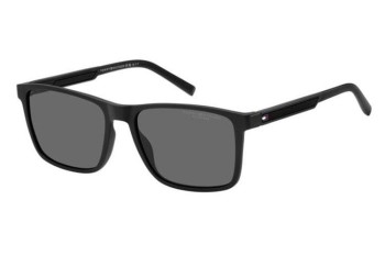 Zonnebril Tommy Hilfiger TH2201/S 807/M9 Polarized Vierkant Zwart