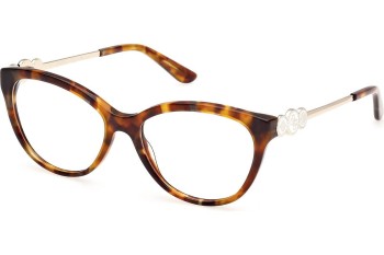 Okulary korekcyjne Guess GU50230 053 Kocie oczy Havana