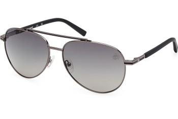 Okulary przeciwsłoneczne Timberland TB00039 08D Polarized Pilotki (Aviator) Szare Okulary przeciwsłoneczne Timberland TB00039 08D Polarized Pilotki (Aviator) Szare