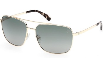 Napszemüvegek Timberland TB00044 32R Polarized Szogletes Arany