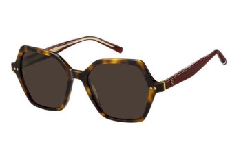 Solbriller Tommy Hilfiger TH2213/S 05L/70 Cat Eye Havana