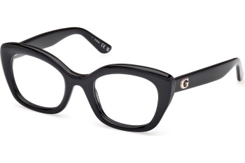 Briller Guess GU50225 001 Cat Eye Sort