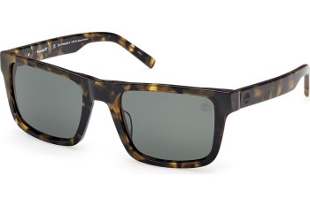 Слънчеви очила Timberland TB00042 55R Polarized Квадратни Хавана