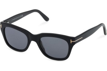 Zonnebril Tom Ford Snowdon FT0237 01D Polarized Vierkant Zwart