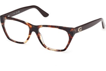 Okulary korekcyjne Guess GU50234 052 Kocie oczy Havana