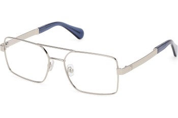 Okulary korekcyjne Max&Co. MO5182 016 Kwadratowe Srebrne Okulary korekcyjne Max&Co. MO5182 016 Kwadratowe Srebrne