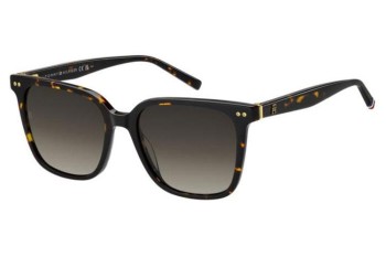 Ochelari de soare Tommy Hilfiger TH2211/S 086/HA Pătrați Havana