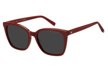 Ochelari de soare Tommy Hilfiger TH2226/S LHF/IR Cat Eye Roșii