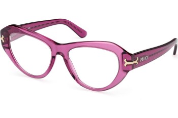 Okulary korekcyjne Emilio Pucci EP5263 081 Kocie oczy Fioletowe