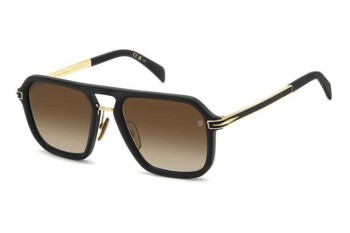 Sunglasses David Beckham DB7136/S I46/86 Kwadratowe Czarne Sunglasses David Beckham DB7136/S I46/86 Kwadratowe Czarne