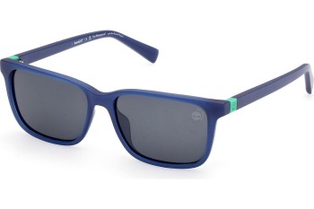 Zonnebril Timberland TB00050 91D Polarized Rechthoekige Blauw