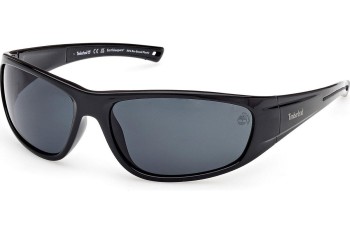 Слънчеви очила Timberland TB00033 01D Polarized Око на котка Черна