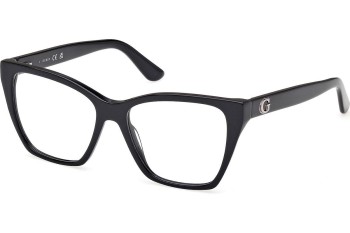 Okulary korekcyjne Guess GU50235 001 Kwadratowe Czarne