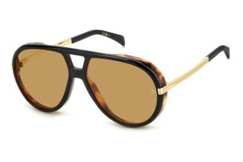 Okulary przeciwsłoneczne David Beckham DB99/VOYAGER XWY/VS Pilotki (Aviator) Czarne Okulary przeciwsłoneczne David Beckham DB99/VOYAGER XWY/VS Pilotki (Aviator) Czarne