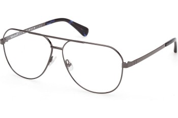 Okulary korekcyjne Timberland TB50057 008 Pilotki (Aviator) Szare
