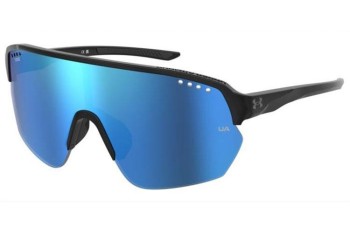 Ochelari de soare Under Armour UAGAMEDAYII/G D51/W1 Lentilă unică | Shield Negri