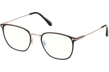 Okulary korekcyjne Tom Ford FT6041-B 002 Kwadratowe Czarne Okulary korekcyjne Tom Ford FT6041-B 002 Kwadratowe Czarne