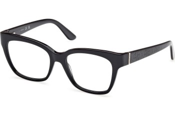 Okulary korekcyjne Guess GU50233 001 Kwadratowe Czarne