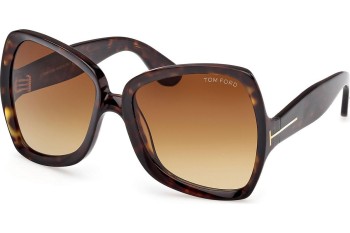 Zonnebril Tom Ford Jerry FT1222 52F Cat Eye Havana