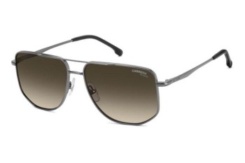 Okulary przeciwsłoneczne Carrera CARRERA355/S V81/LA Polarized Kwadratowe Szare