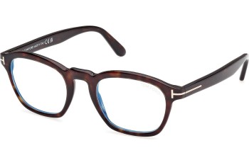 Okulary korekcyjne Tom Ford FT6033-B 052 Kwadratowe Havana