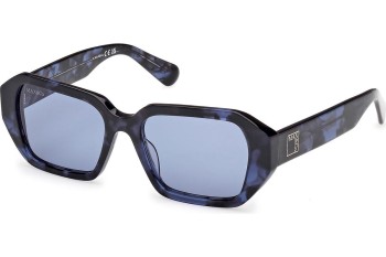 Zonnebril Max&Co. MO0126 55V Vierkant Blauw