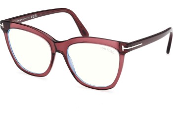 Briller Tom Ford FT6042-B 069 Cat Eye Rød