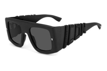 Okulary przeciwsłoneczne Dsquared2 ICON0024/S 003/IR Kwadratowe Czarne