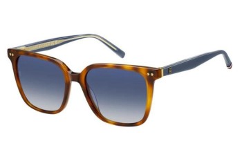 Ochelari de soare Tommy Hilfiger TH2211/S 0UC/08 Pătrați Havana