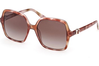 Ochelari de soare Guess GU00190 47F Pătrați Havana