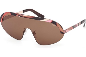 Solbriller Emilio Pucci EP0237 99J Enkelt lense | Shield Flerfarvet