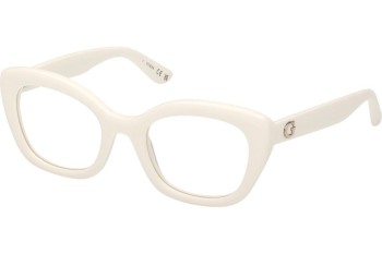 Briller Guess GU50225 021 Cat Eye Hvid