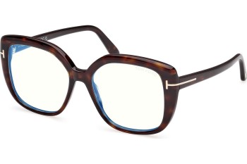 Brillen Tom Ford FT6043-B 052 Cat Eye Havana