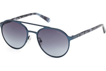 Zonnebril Guess GU00211 91W Ronde Blauw