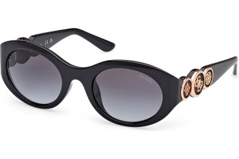 Ochelari de soare Guess GU00198-H 01B Ovali Negri