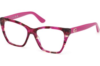 Okulary korekcyjne Guess GU50235 078 Kwadratowe Różowe