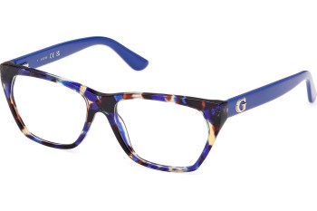 Brillen Guess GU50234 092 Cat Eye Blauw