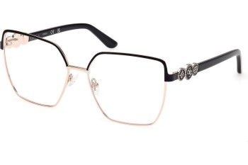 Okulary korekcyjne Guess GU50229 005 Kocie oczy Czarne