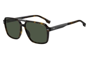 Sluneční brýle BOSS BOSS1766/S 086/UC Polarized Squared Havana