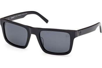 Sunglasses Timberland TB00042 01D Polarized Kwadratowe Czarne Sunglasses Timberland TB00042 01D Polarized Kwadratowe Czarne