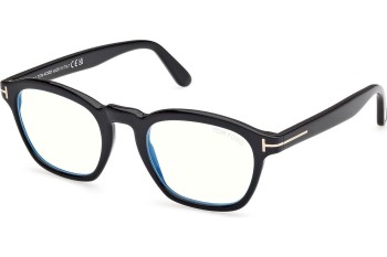 Brillen Tom Ford FT6033-B 001 Vierkant Zwart