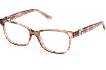 Okulary korekcyjne Guess GU50227 059 Kwadratowe Brązowe Okulary korekcyjne Guess GU50227 059 Kwadratowe Brązowe