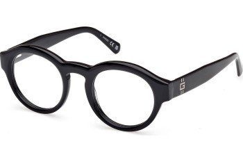 Okulary korekcyjne Guess GU50237 001 Okrągłe Czarne