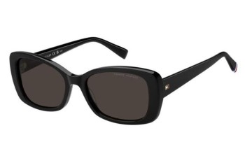 Napszemüvegek Tommy Hilfiger TH2225/S 807/IR Cat Eye Fekete