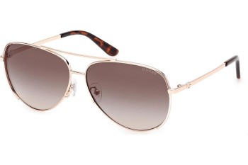 Okulary przeciwsłoneczne Guess GU00193 28F Pilotki (Aviator) Złote