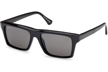 Okulary przeciwsłoneczne Web WE0383 05D Polarized Kwadratowe Czarne